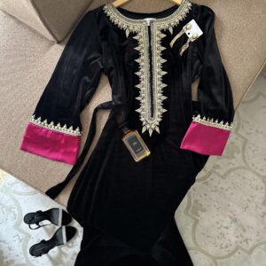 Robe velours Aylanis