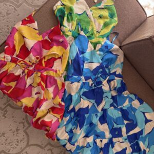 Robe Tiramisu à fleurs