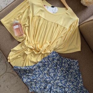 Ensemble Short à volants - Haut chauve souris