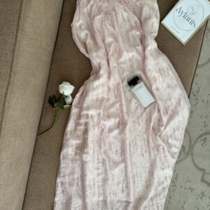 Robe Longue Nuances Perlée