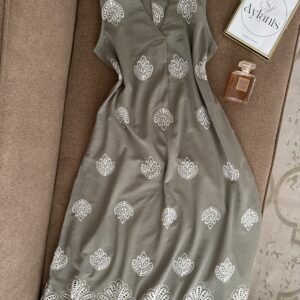 Robe Midi Broderie Anglaise 95%