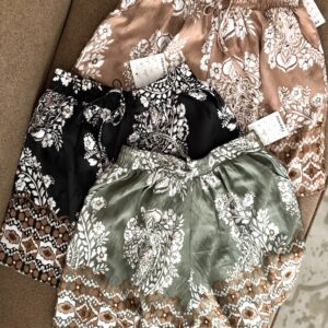 Short en Viscose Motif Cordoba