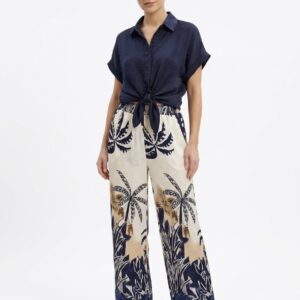 Ensemble Tiramisu Pantalon Imprimé Palmier